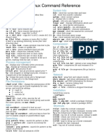 Unix/Linux Command Reference: File Commands System Info