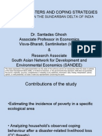 Natural Disasters and Coping Strategies of The Poor in The Sundarban Delta of India - Presentation