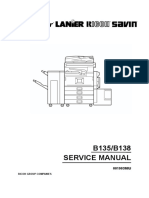 B135/B138 Service Manual: Ricoh Group Companies