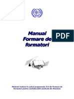 Manual Formarea Formatorilor