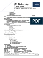 IUMC-Cost Accounting-Basic Theory and Manufacturing Week 1 - PQs - 2