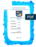 Informe de Fisicoquímica Termoquimica Calorimetría A Presión Constante