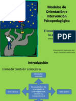 Modelos de intervención Psicopedadogica