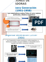 Generaciones de Computadoras