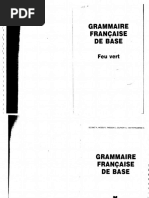 Grammaire Fran - Aise Feu Vert