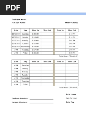 Copy of Bi-Weekly Timesheet