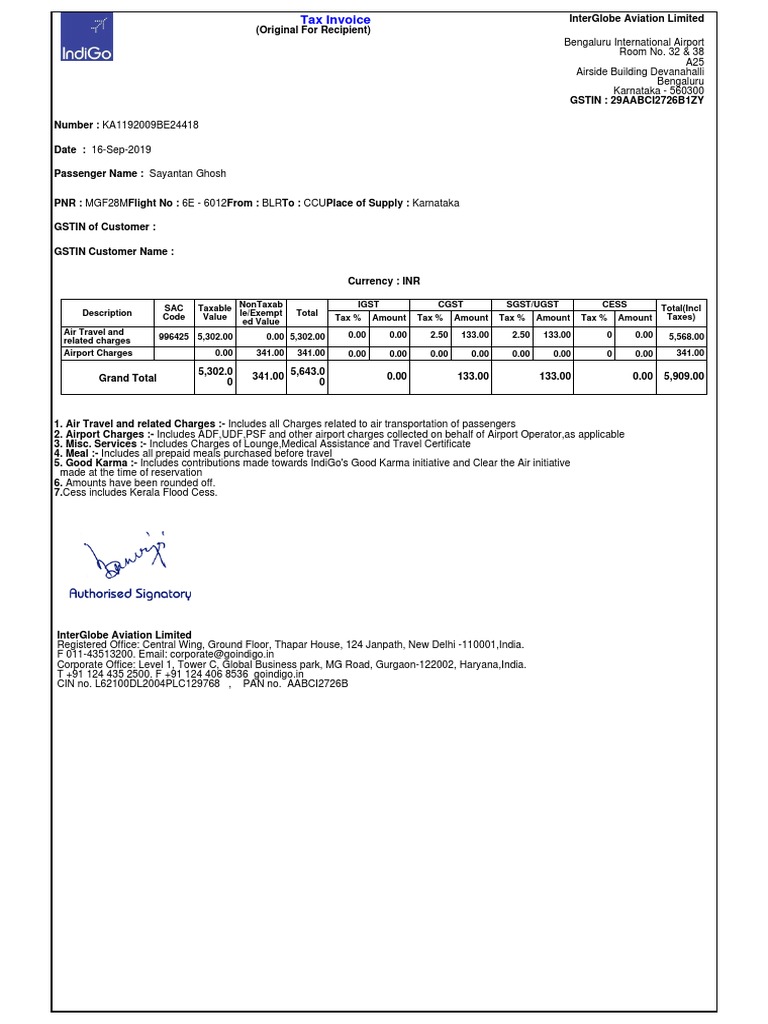 Flight Receipt Demo | PDF | Airport | Services (Economics)