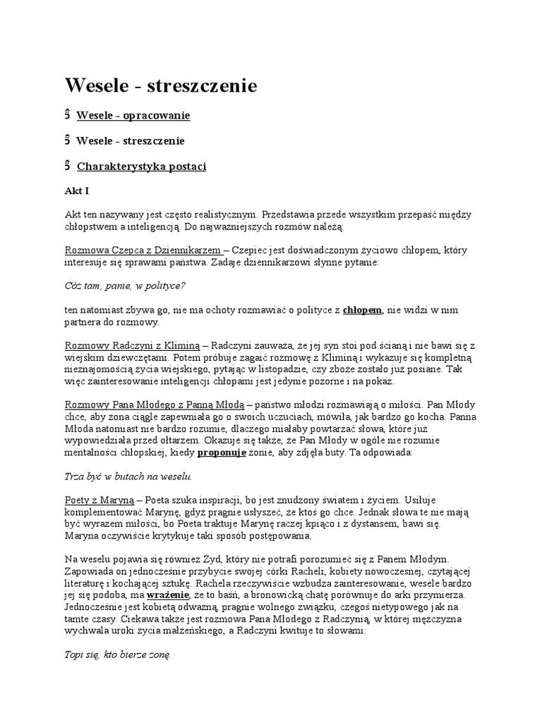 Oto Naści Twoje Wiosło Wesele