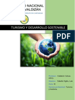 Ensayo de Turismo y Desarrollo Sostenible