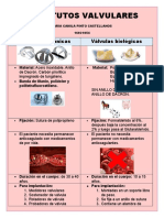 Valvulas Mecanicas Vs Biologicas Cuadro Comparativo