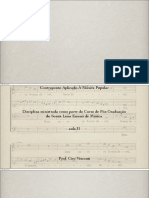 Contraponto Aplicado À Música Popular Aula 2 PDF