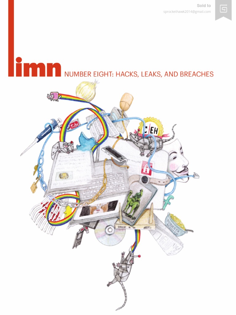 Limn8 Hacks Leaks and Breaches PDF Security Hacker Cyberwarfare picture photo