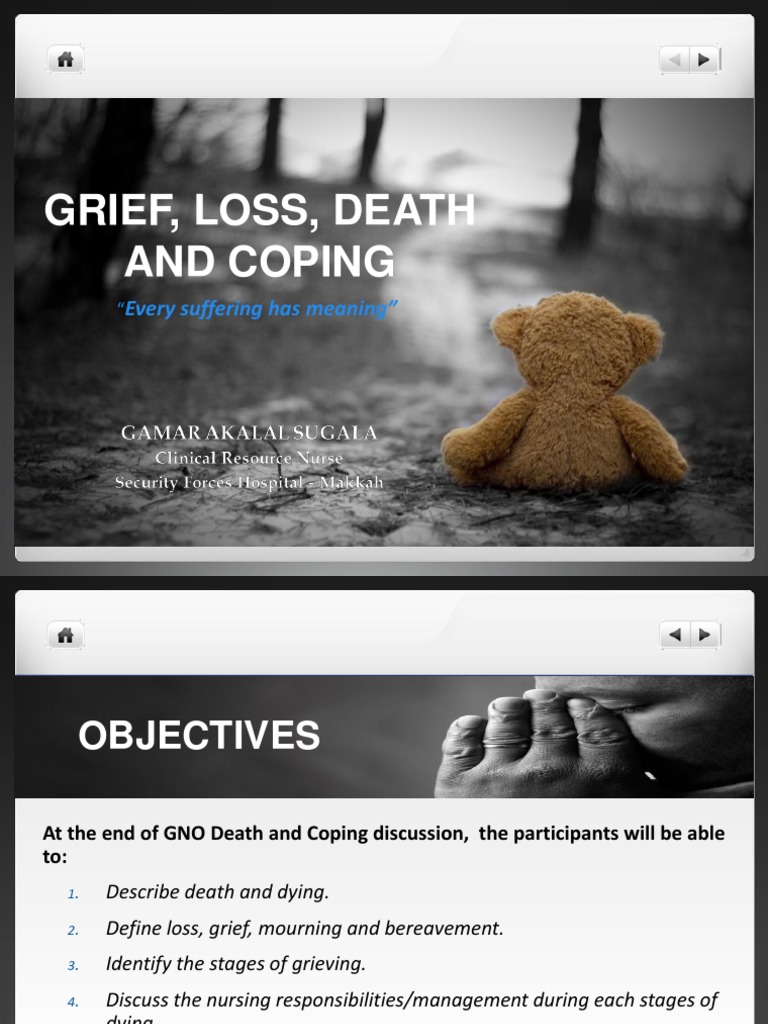 Updated Death and Dying | PDF | Grief | Death