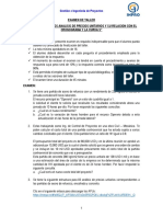 Examen de Taller "Comprendiendo Los Analisis de Precios Unitarios Y Su Relacion Con El Cronograma Y La Curva S" Lineamientos