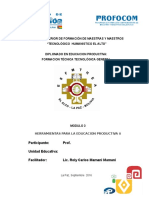 Informe Modulo 3 BTH