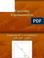Funciones trigonométricas ángulos especiales