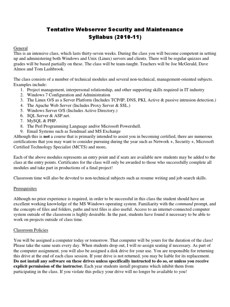 tentative-webserver-security-and-maintenance-syllabus-2010-11-pdf