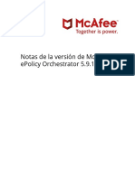 Notas de La Versión de Mcafee Epolicy Orchestrator 5.9.1 10-1-2019