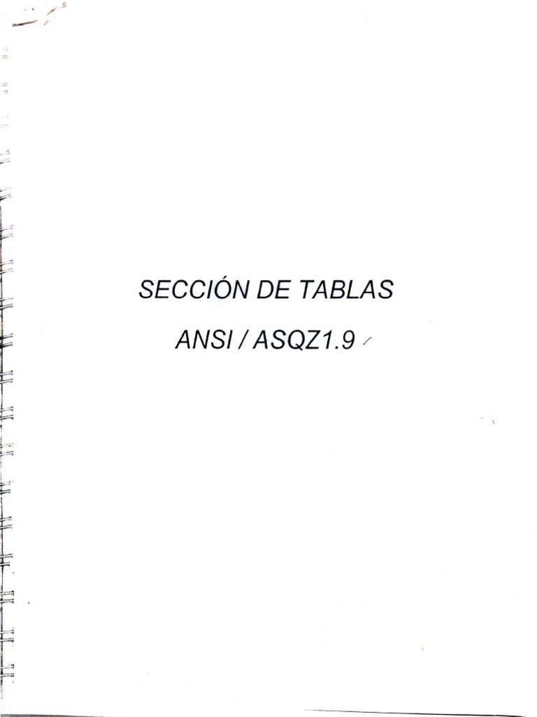 Tablas Ansi Azqz1.9 PDF Tecnología musical Grabación de sonido
