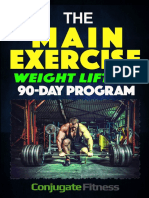 The Main Exercise Programming Template 2