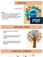 Culture Day: Discuss