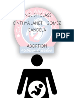 English Class Cinthya Janeth Gomez Candela Abortion