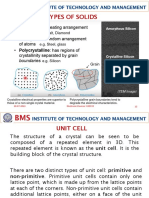 Types of Solids: E.G. Salt, Diamond