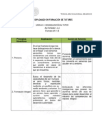 Formación de tutores en principios filosóficos y éticos