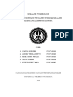 Download MAKALAH  TOKSIKOLOGI by crayger SN42892444 doc pdf