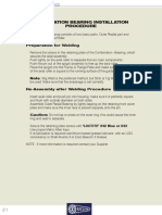 Combination Bearing Installation Procedure