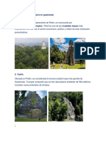 10 Sitios de La Prehistoria en Guatemala