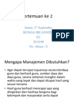 Pertemuan Ke 2 Tugas Manajemen