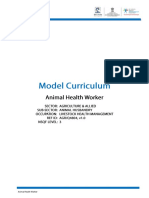 Model Curriculum - Animal Health Workerm6