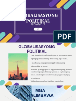 Globalisasyong Pampolitaka Presentation