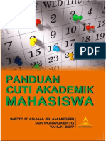 Panduan Cuti Akademik IAIN Purwokerto