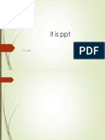 It Is PPT: It's A File