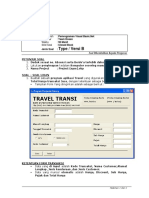 Soal UTS Visual Basic - Travel Mobil