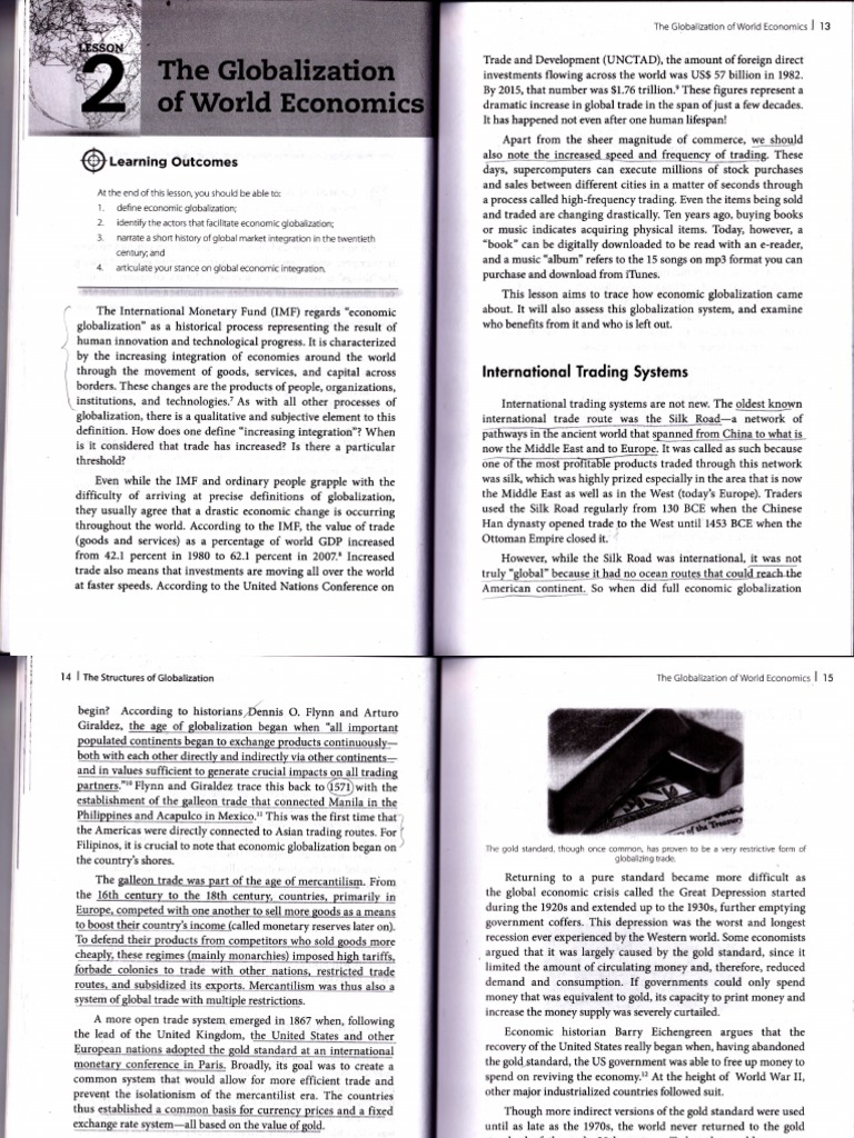 The globalization of world economics pdf globalization mortgage