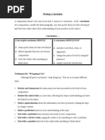 Download Writing a Conclusion by Amy SN428933 doc pdf