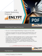 360° Web Development & Digital Marketing Proposal - Enlyft Digital Solutions