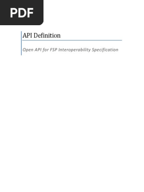 API Documentation
