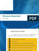 Revenue Epayment: User Guide