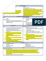 lesson plan with differentiated annotations