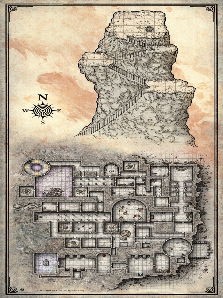 Map Sunless Citadel PDF