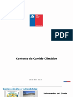 Cambio climático instrumentos 