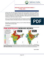 03 05 2018 Sitrep 1 Drought and Heat Wave Situation in India