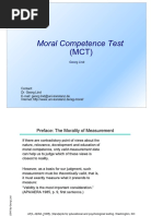 Moral Competence Test