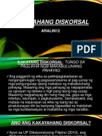 Kakayahang Diskorsal