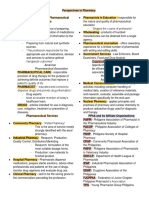 Perspectives in Pharmacy