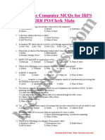 Es S.C Om: Exclusive Computer Mcqs For Ibps RRB Po/Clerk Main
